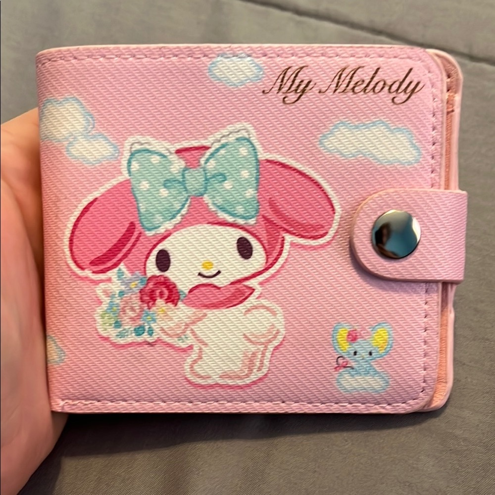 Sanrio My Melody kids snap wallet